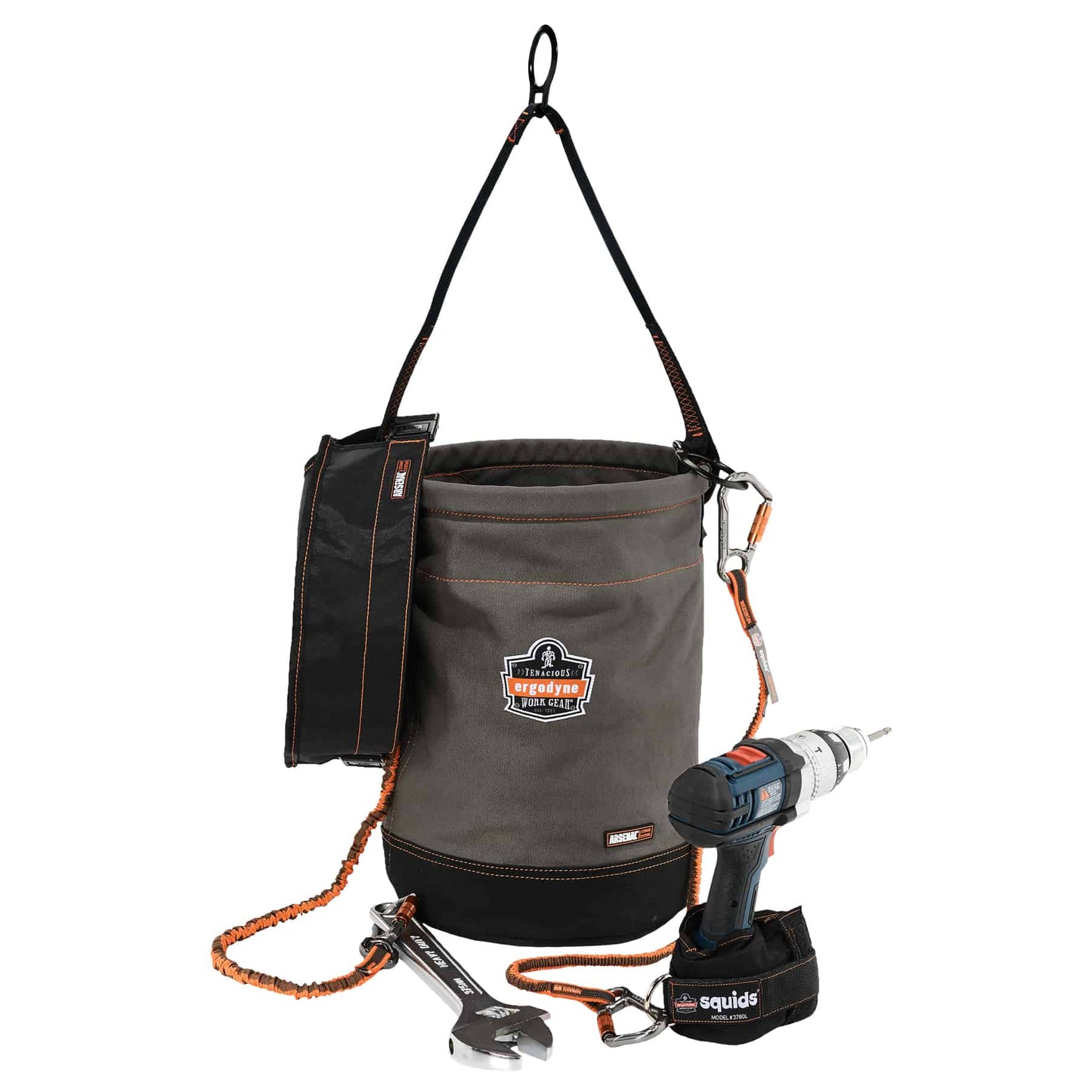 Top Included Hoist Buckets - Ergodyne - Durable Canvas