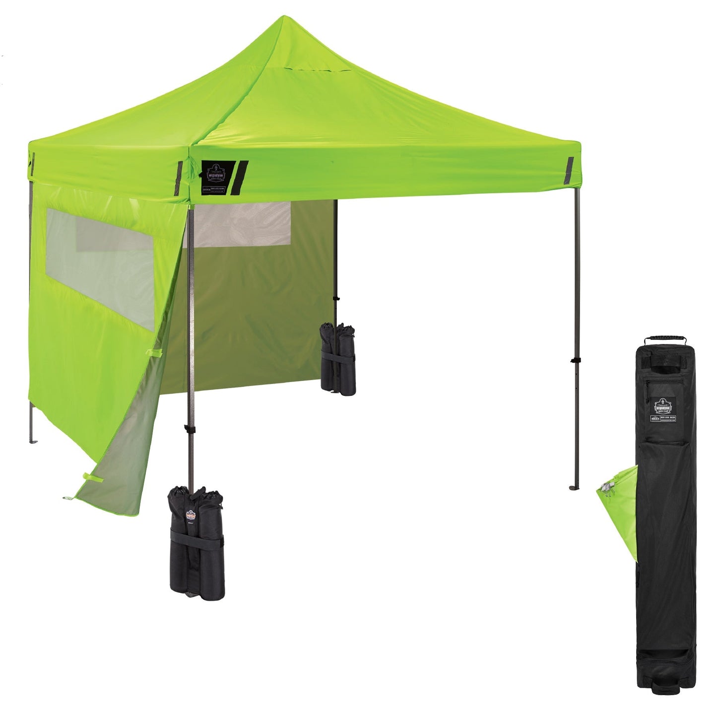 Blue Work Tents - Ergodyne - Durable Pop-Up Shelter