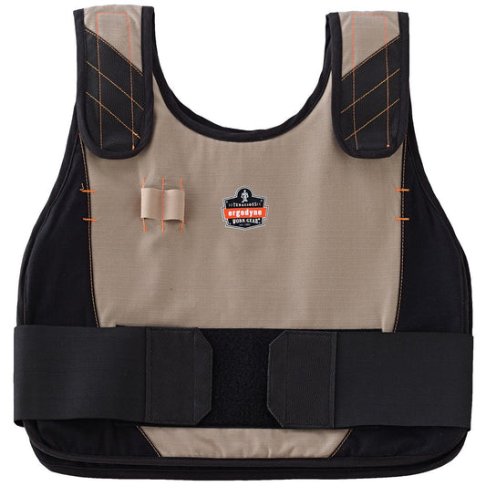Khaki Cooling Vest - Ergodyne - Premium Fabric