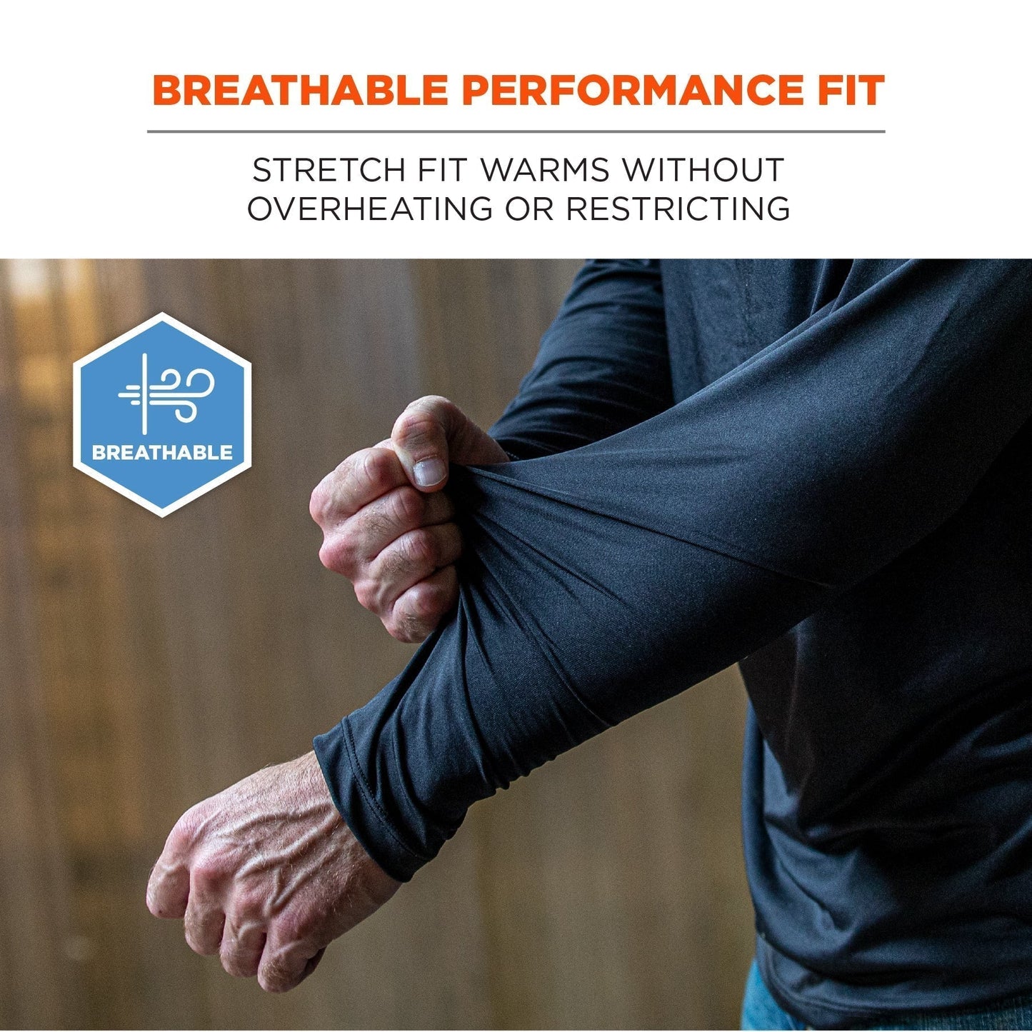 Black Thermal Shirt - Ergodyne - Base Layer Comfort