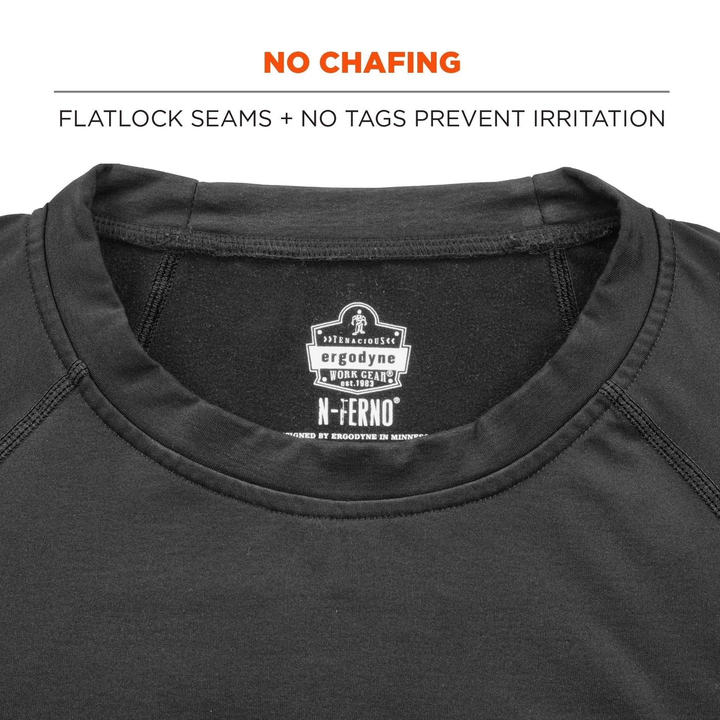 Black Thermal Shirt - Ergodyne - Base Layer Comfort