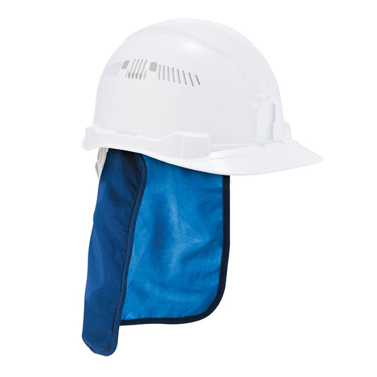 Blue Cooling Hard Hat Pads - Ergodyne - Evaporative Design