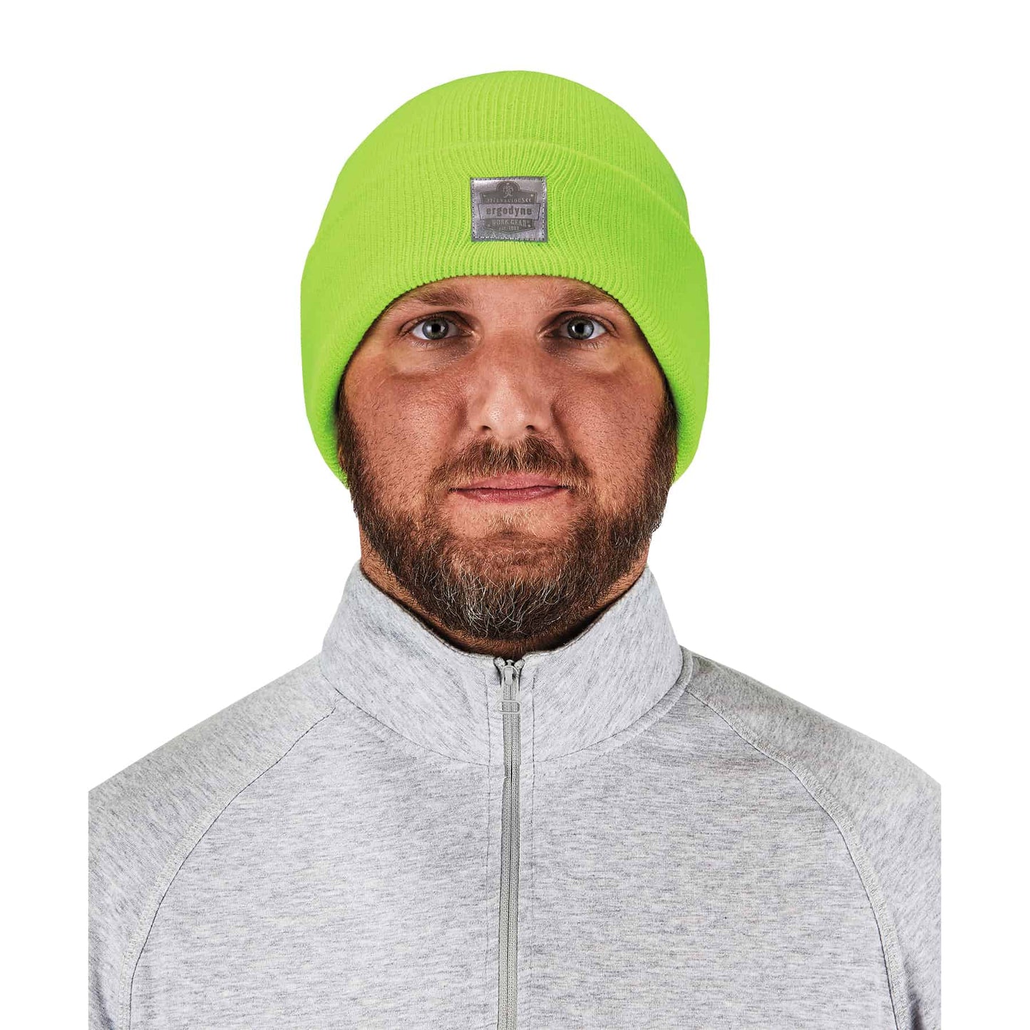 Black Knit Caps - Ergodyne - Warm Cuffed Beanie - Stylish Fit