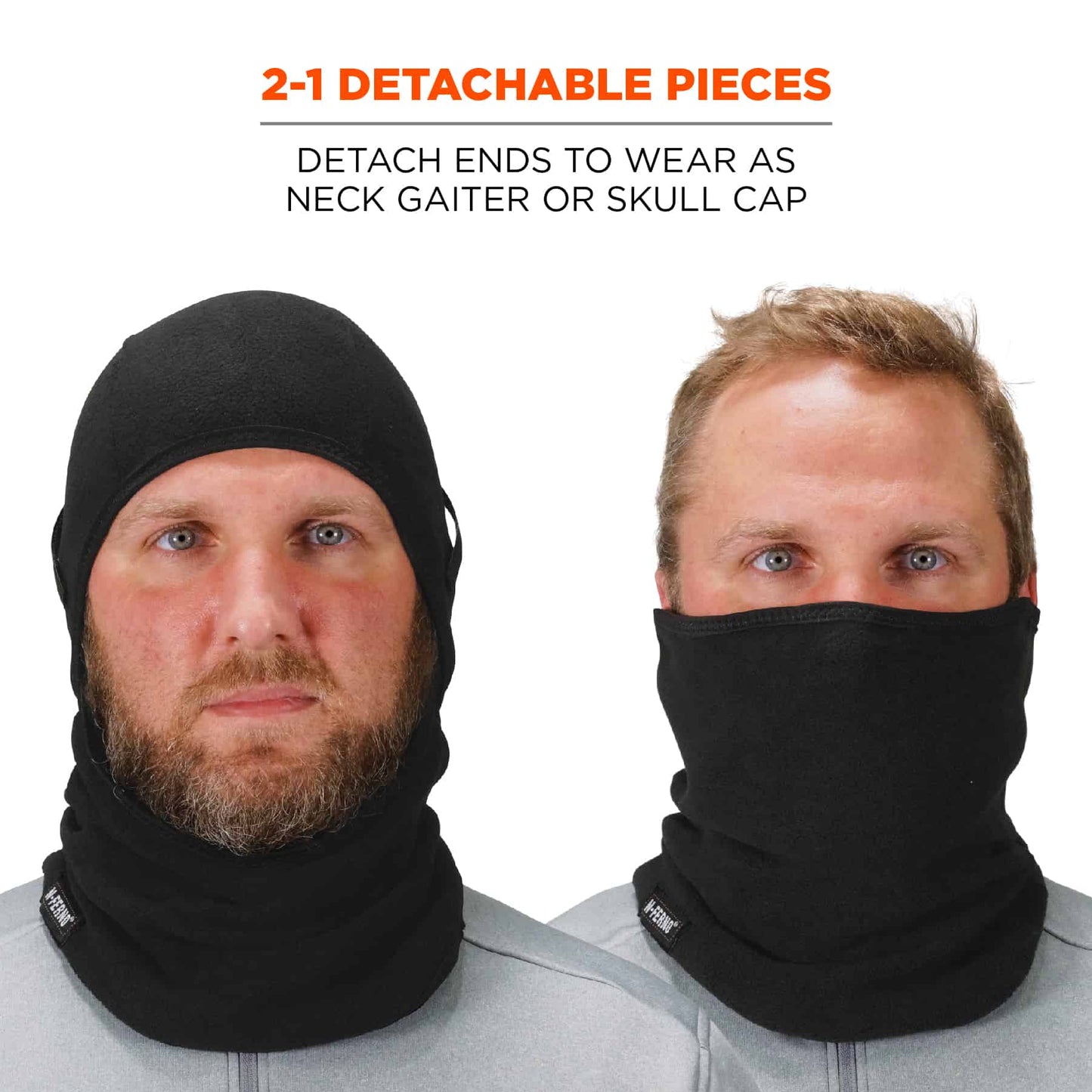 Black Balaclavas - Ergodyne - Warm Fleece Mask