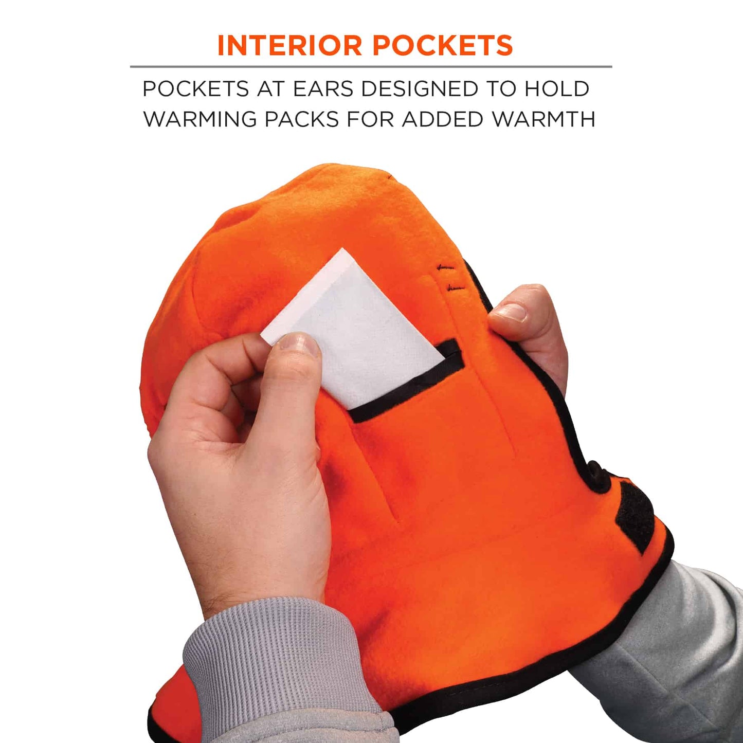 Black Winter Liners - Ergodyne - Insulated Hard Hat Kit
