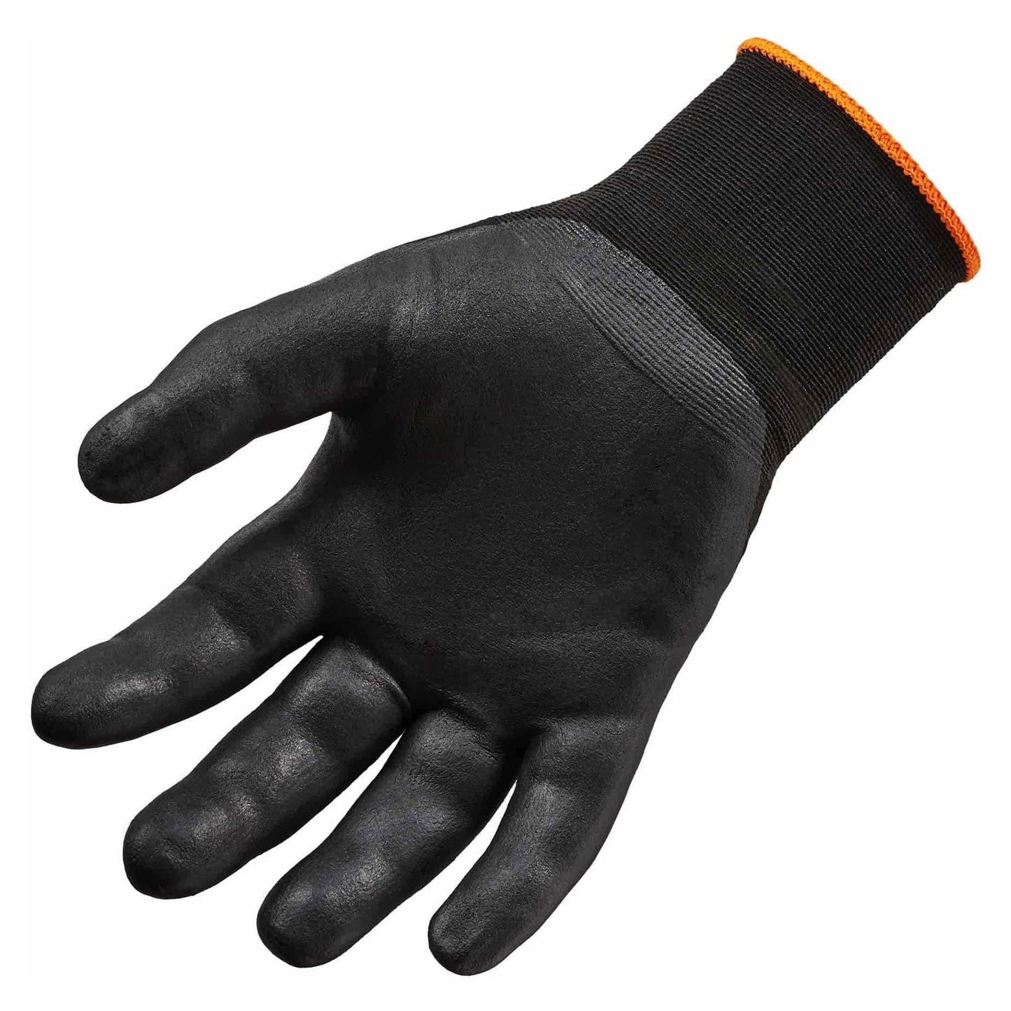Black String Knit Gloves - Ergodyne - Nitrile Coated