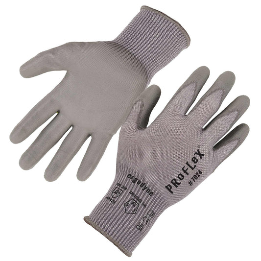Gray String Knit Gloves - Ergodyne - Cut Resistant