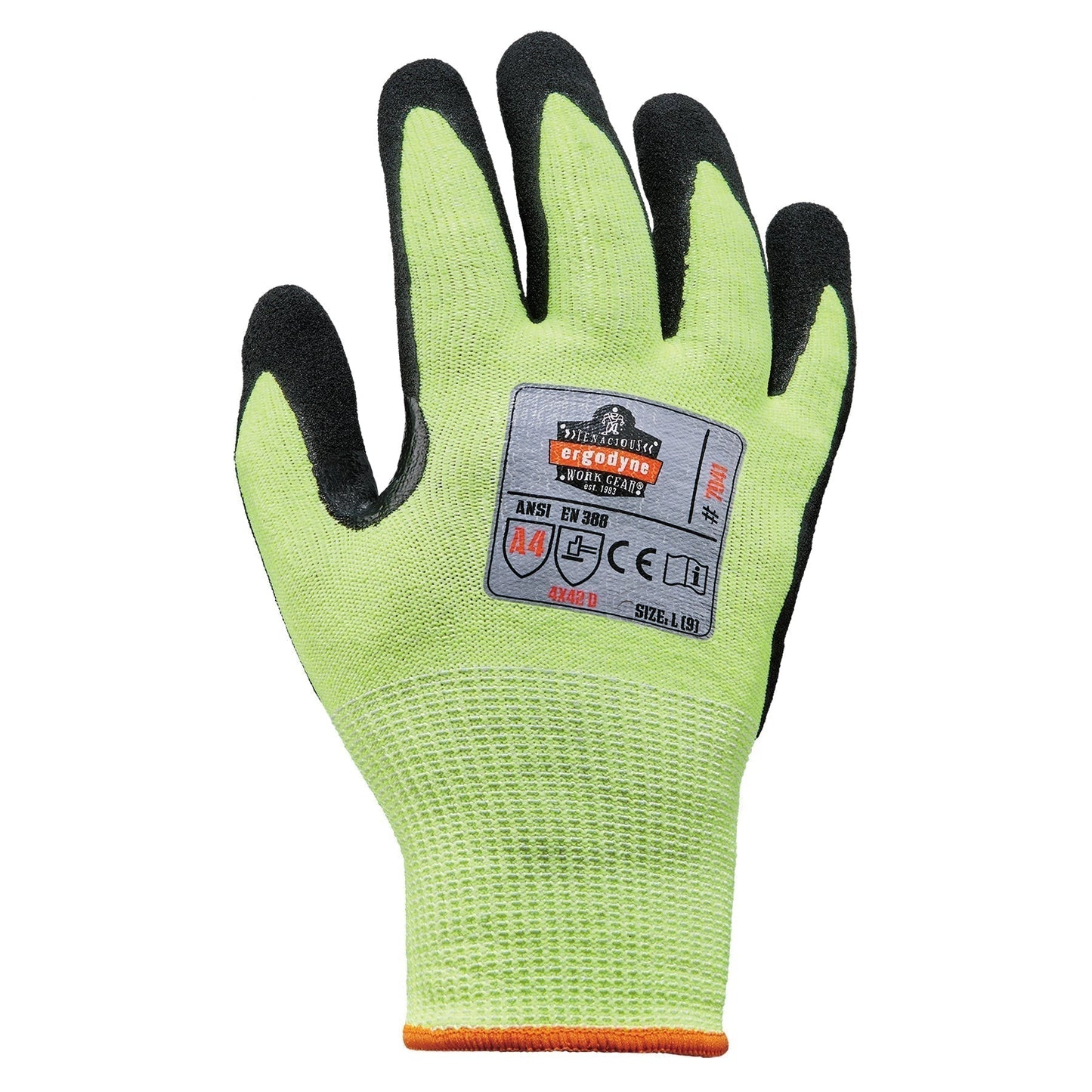 Green String Knit Gloves - Ergodyne - Cut-Resistant Comfort