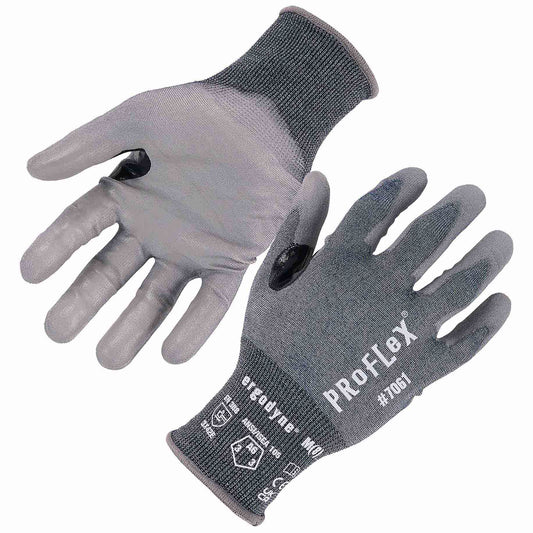 Gray String Knit Gloves - Ergodyne - Cut-Resistant Quality