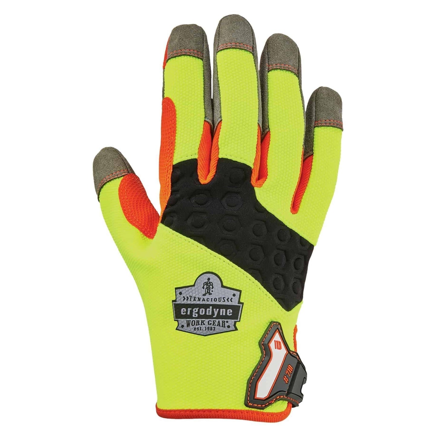 Lime Performance Gloves - Ergodyne - Heavy-Duty Grip