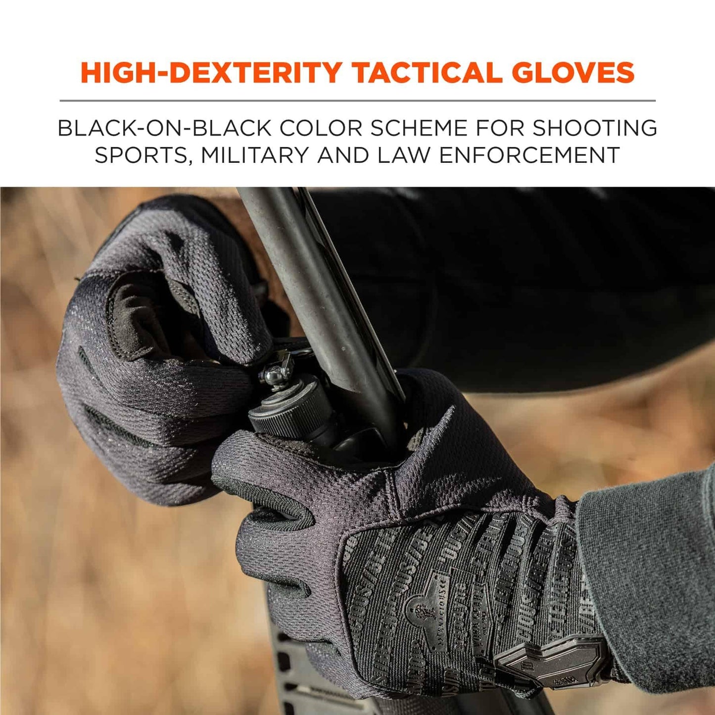 Black String Knit Gloves - Ergodyne - High-Dexterity