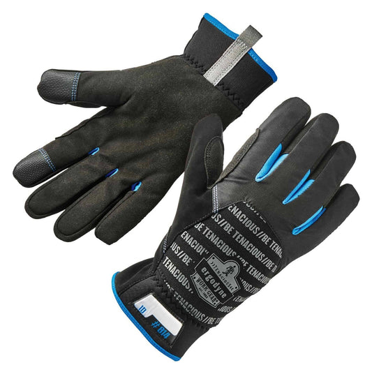 Black Thermal Gloves - Ergodyne - Touchscreen Friendly
