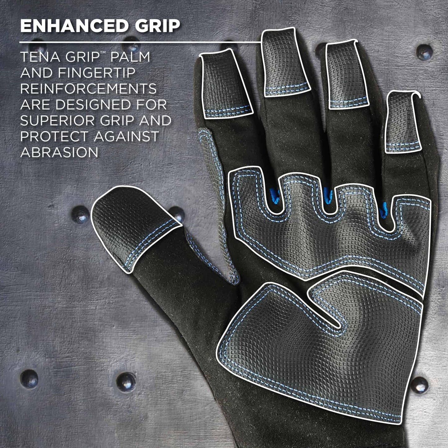 Black Thermal Gloves - Ergodyne - Waterproof Utility