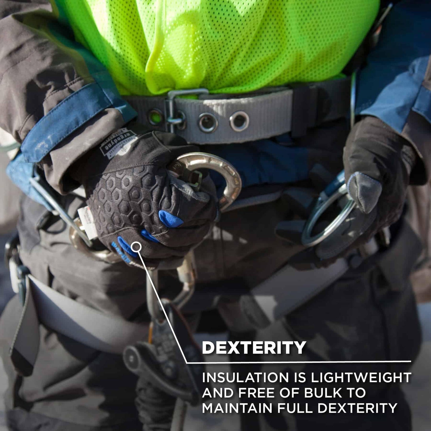 Black Thermal Gloves - Ergodyne - Waterproof Utility