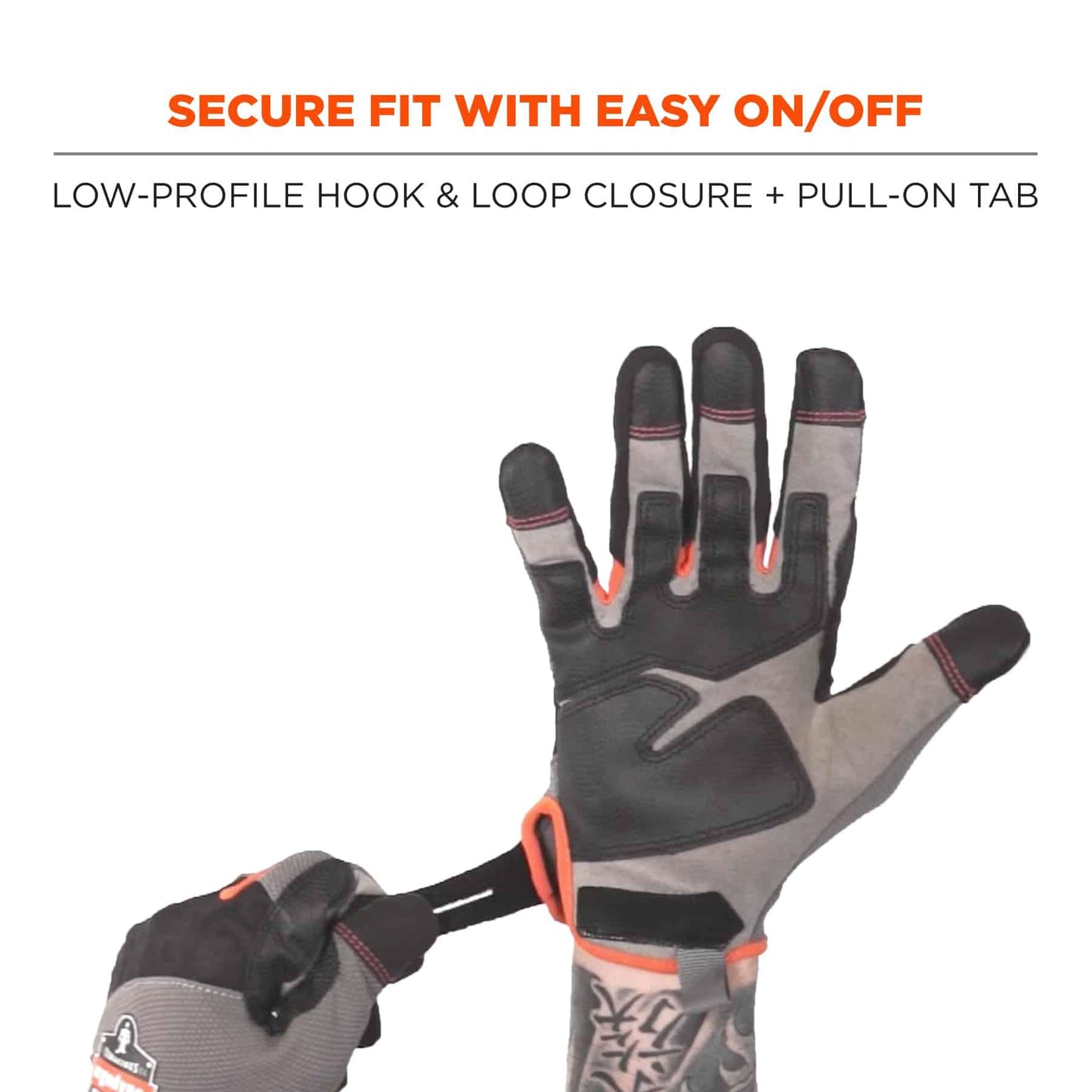 Black Performance Gloves - Ergodyne - High Grip Design