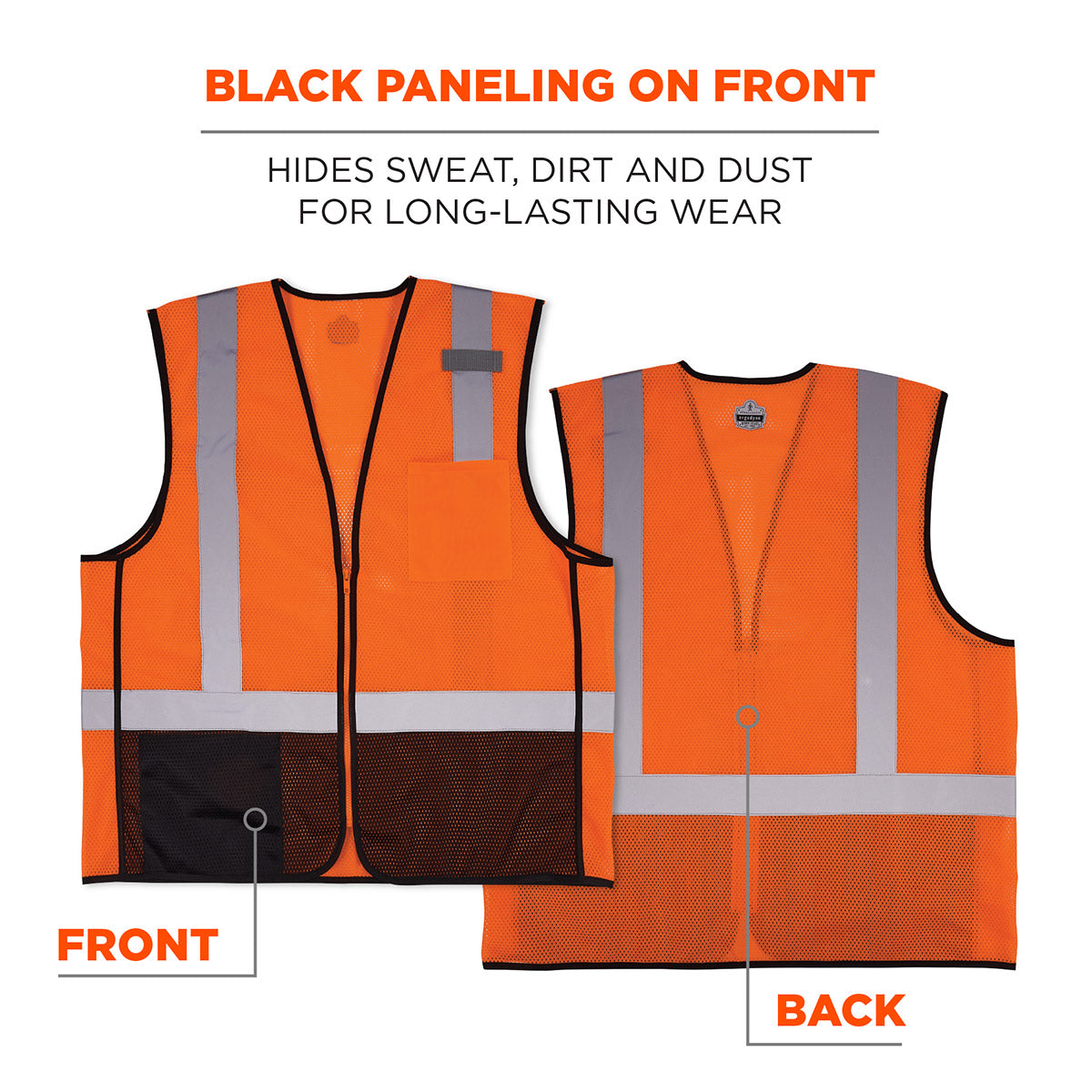 Lime Safety Vest - Ergodyne - Reflective Mesh Design