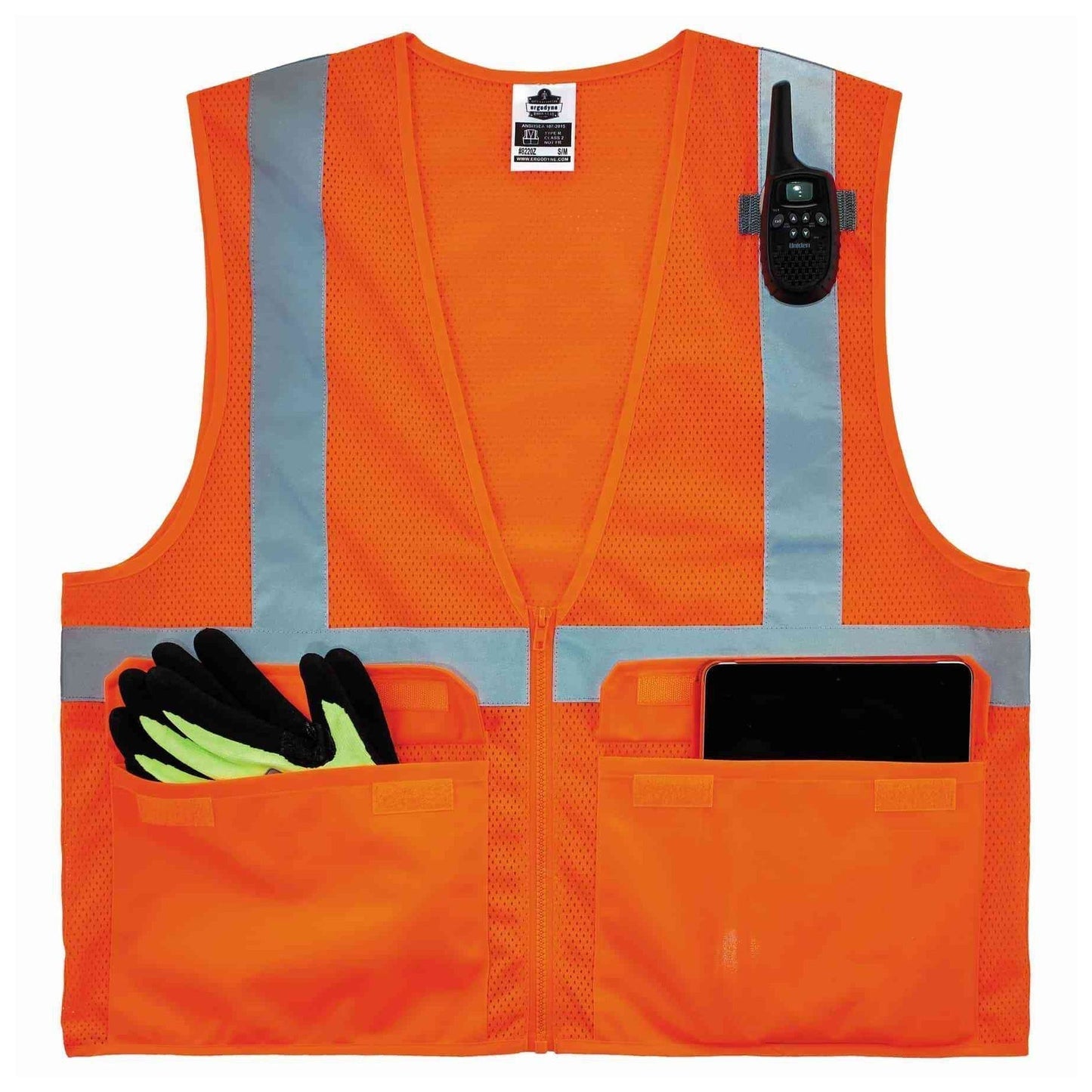 Yellow/Lime Safety Vest - Ergodyne - Mesh Fabric