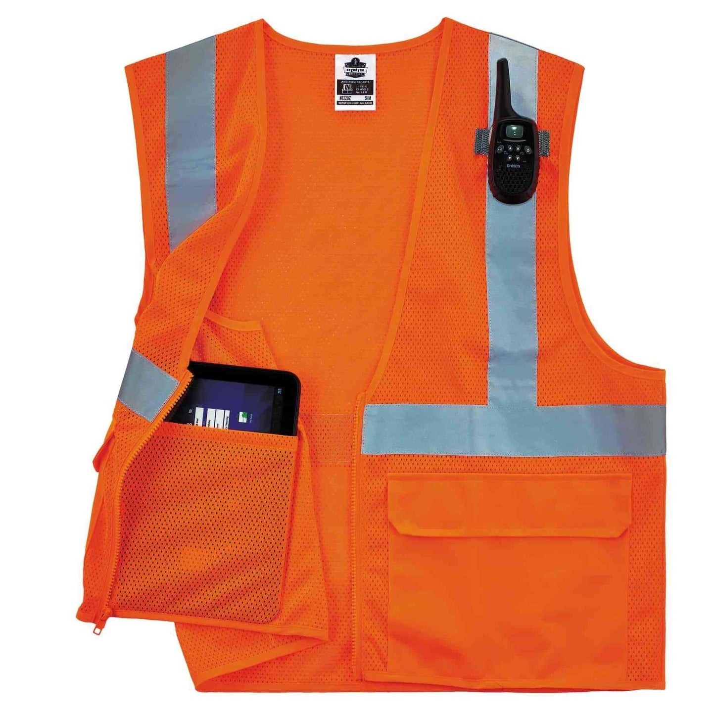 Yellow/Lime Safety Vest - Ergodyne - Mesh Fabric
