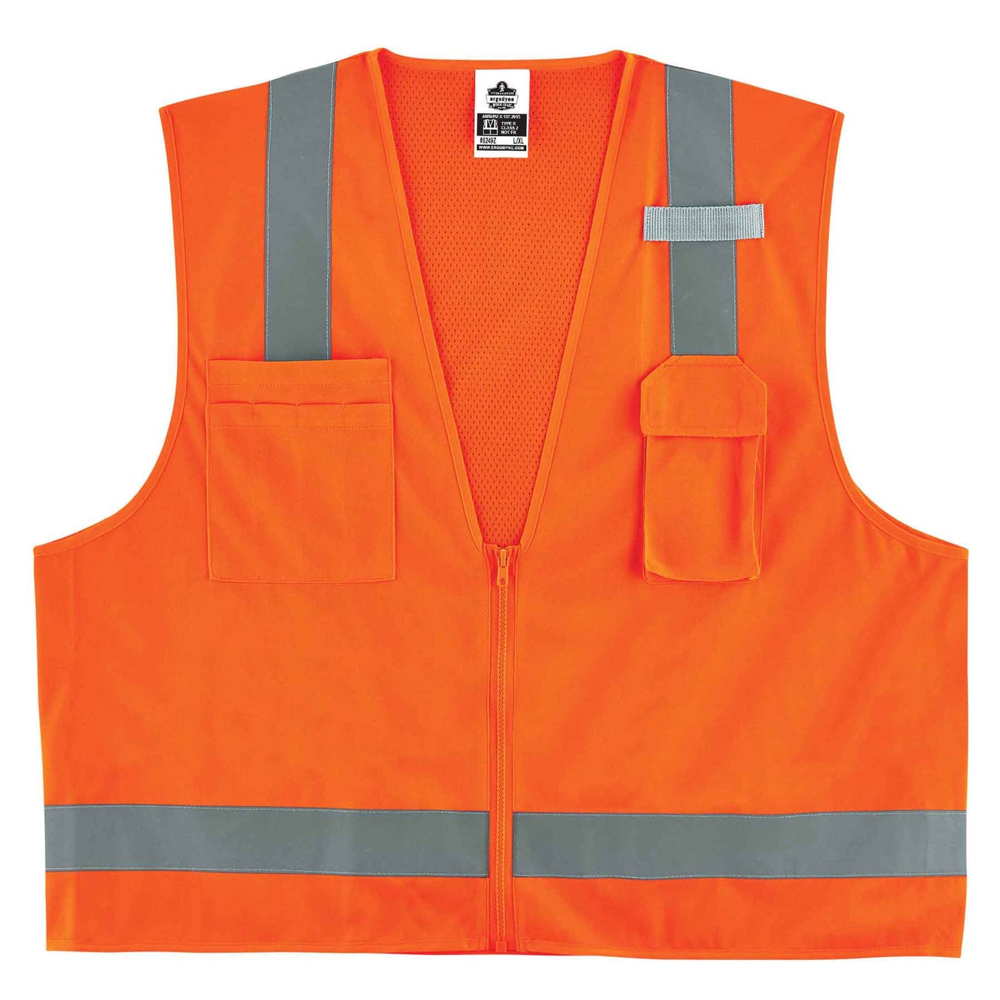 Yellow/Lime Safety Vest - Ergodyne - Hi-Visibility
