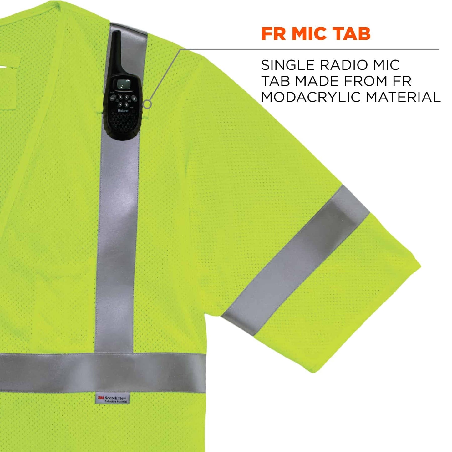 Yellow/Lime Safety Vests - Ergodyne - FR Mesh Design
