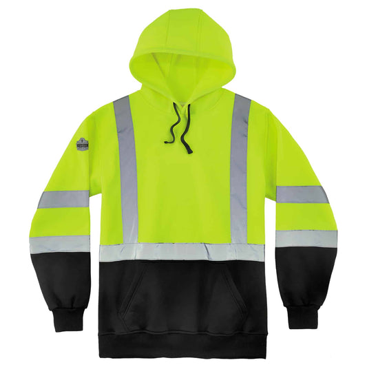 Yellow/Lime Safety Sweatshirts - Ergodyne - High Visibility