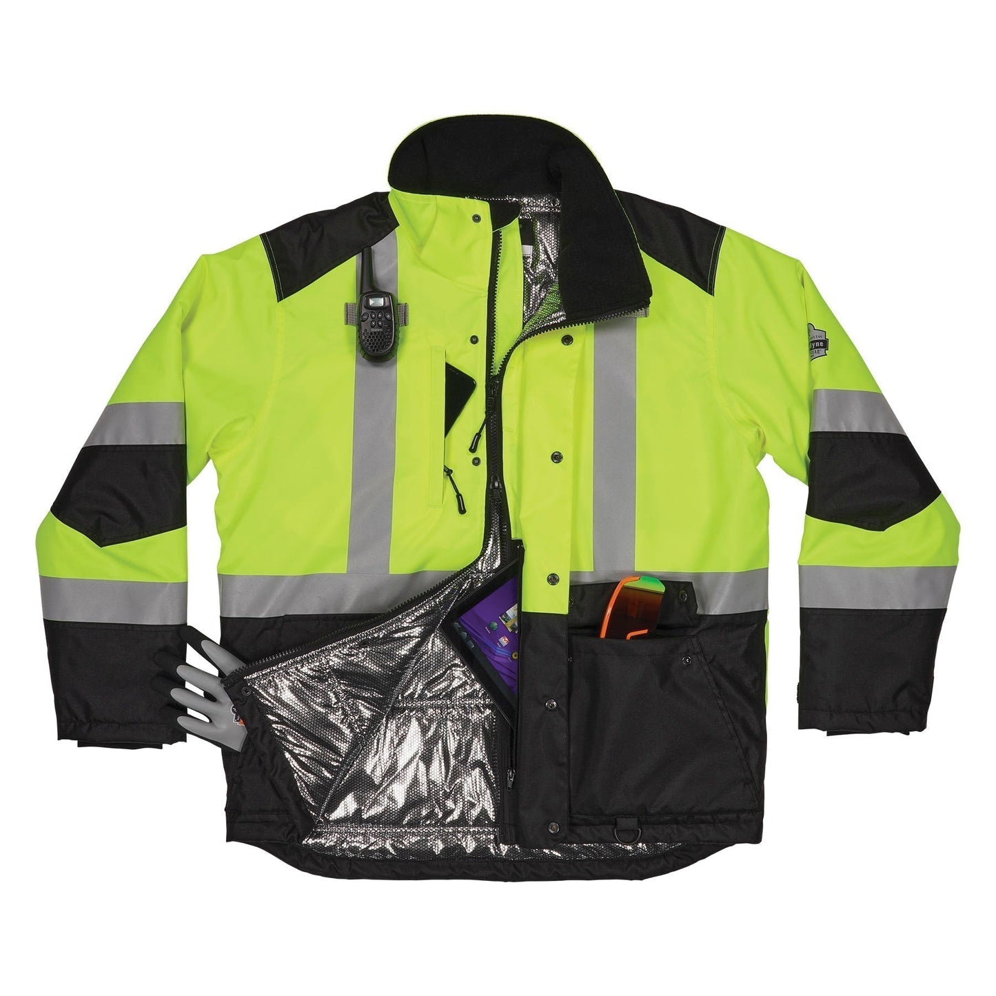 Yellow/Lime Safety Jacket - Ergodyne - Heat Reflective