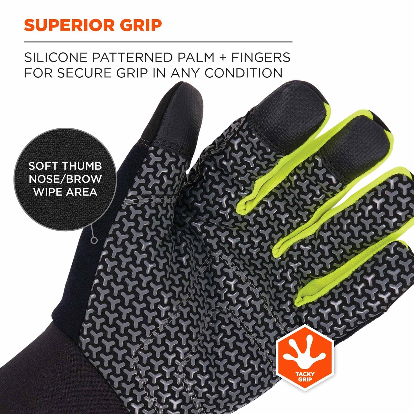 Black Insulated Gloves - Ergodyne - Cold Weather Performance