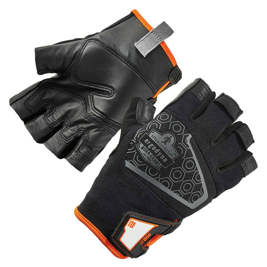 Black Performance Gloves - Ergodyne - Heavy Duty Grip