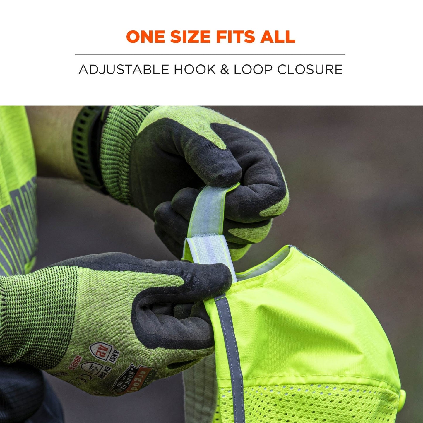 Yellow/Lime Ball Caps - Ergodyne - Hi-Vis Design