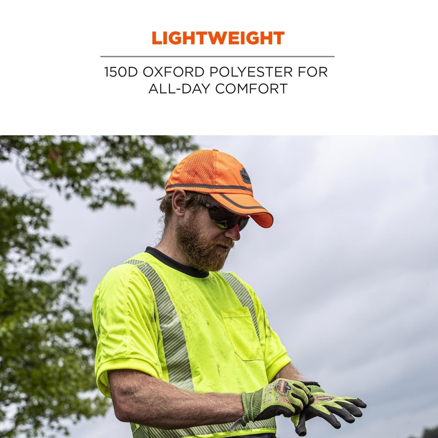 Yellow/Lime Ball Caps - Ergodyne - Hi-Vis Design