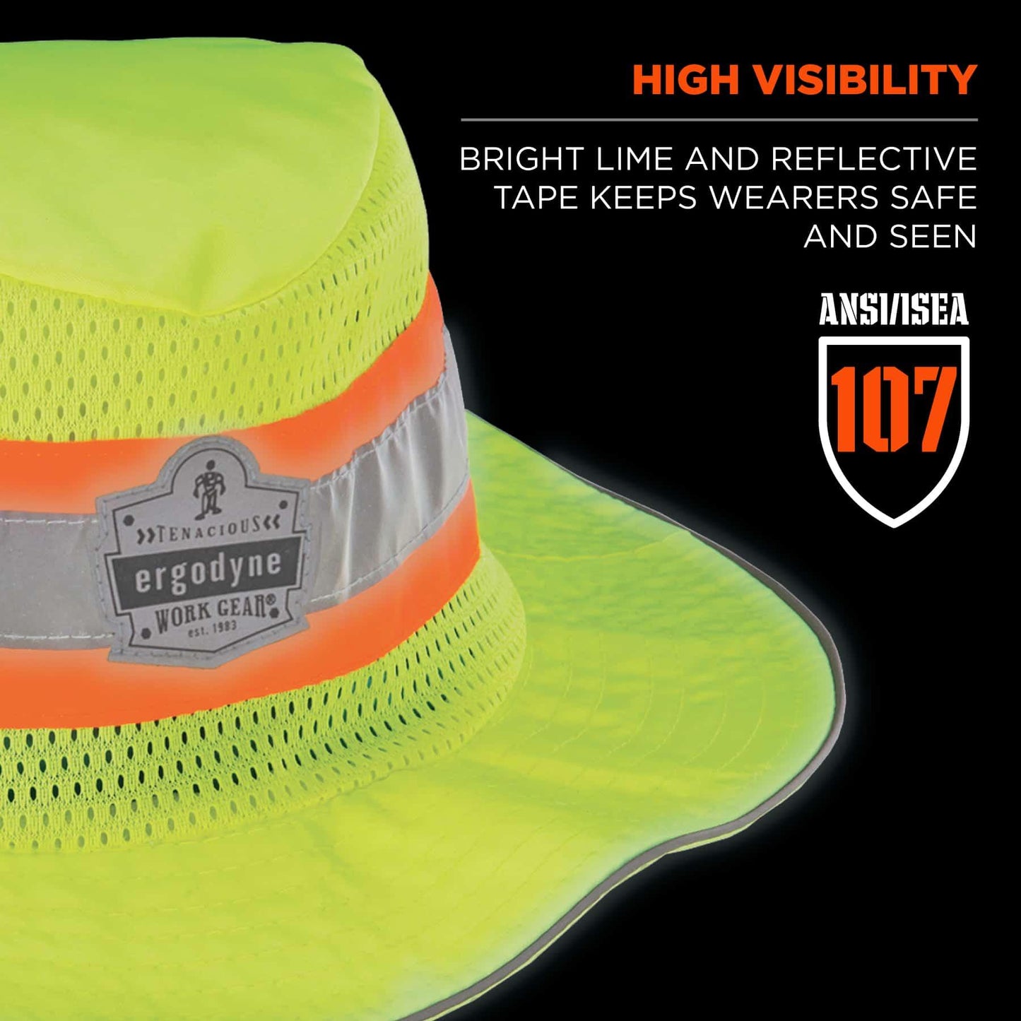 Yellow Ranger Hat - Ergodyne - PVA Cooling Technology