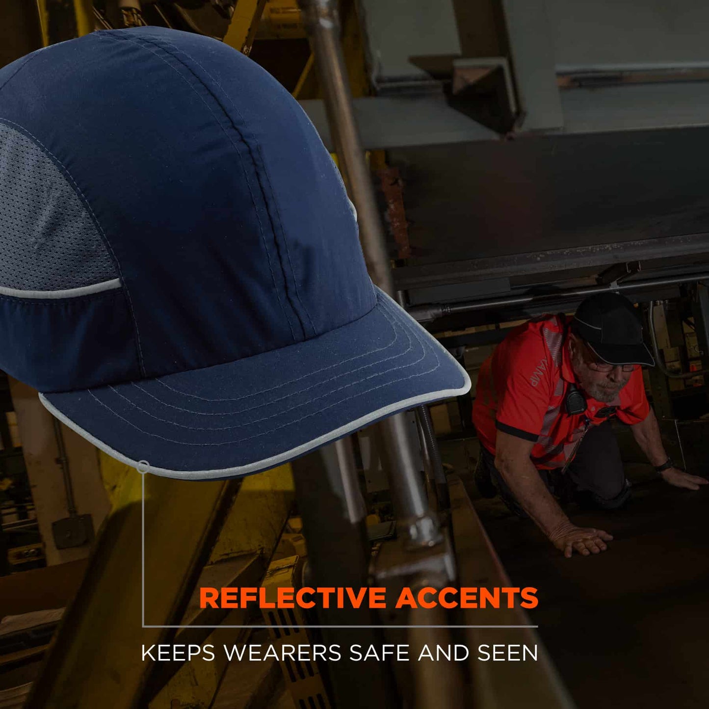Black Bump Caps - Ergodyne - Impact-Resistant Design