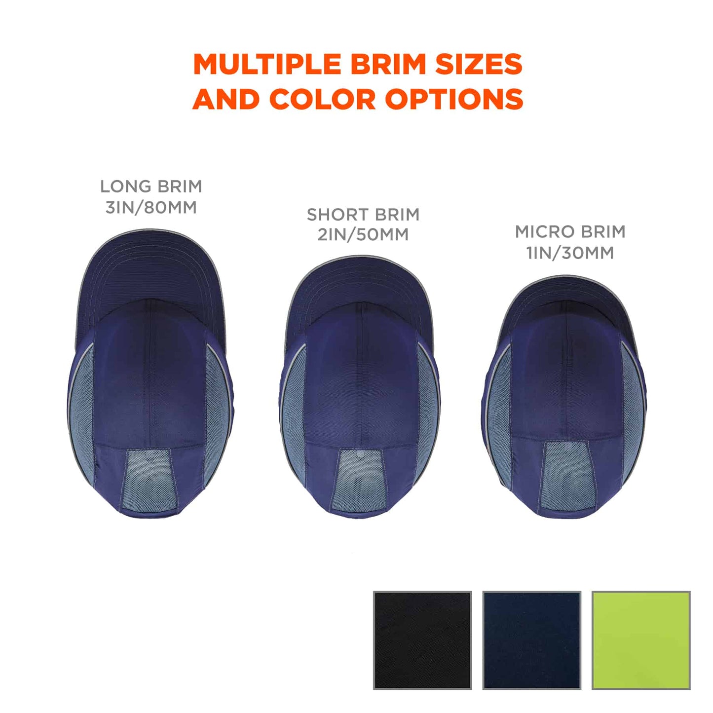 Black Bump Caps - Ergodyne - Impact-Resistant Design