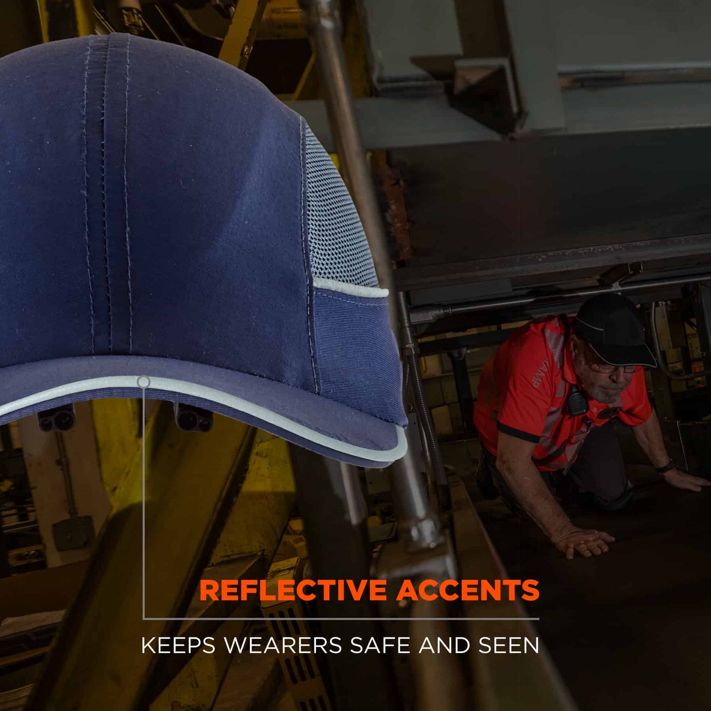 Black Bump Caps - Ergodyne - Impact Resistant Design