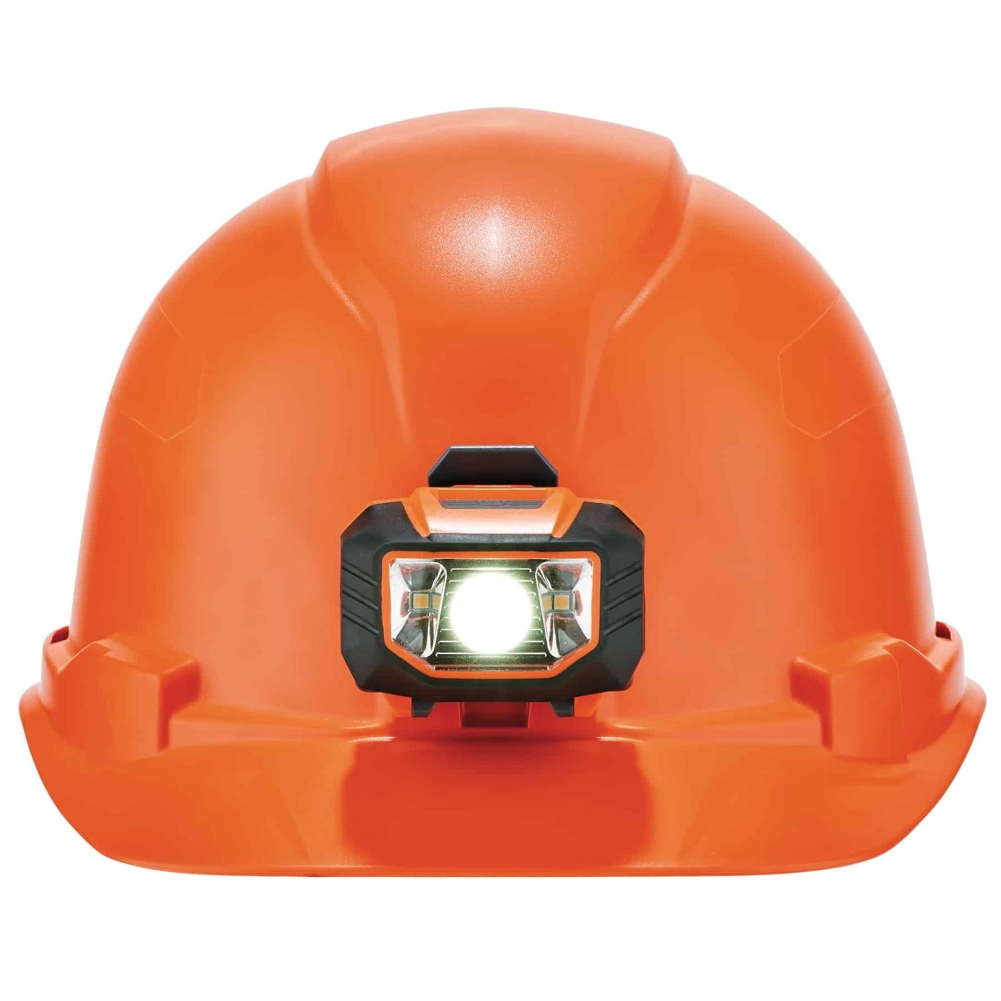 Orange Hard Hats - Ergodyne - Cap Style With LED Light