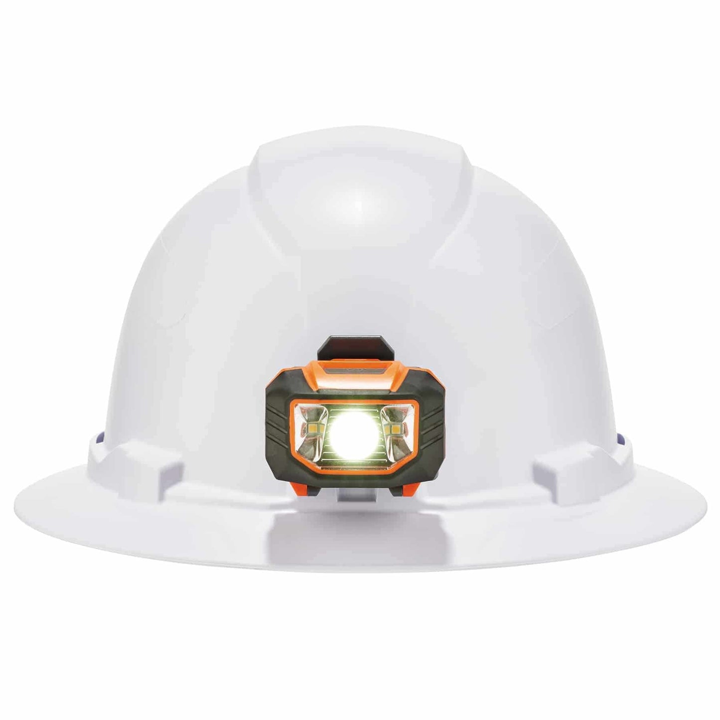 Ratchet Suspension Hard Hats - Ergodyne - Full Brim Light