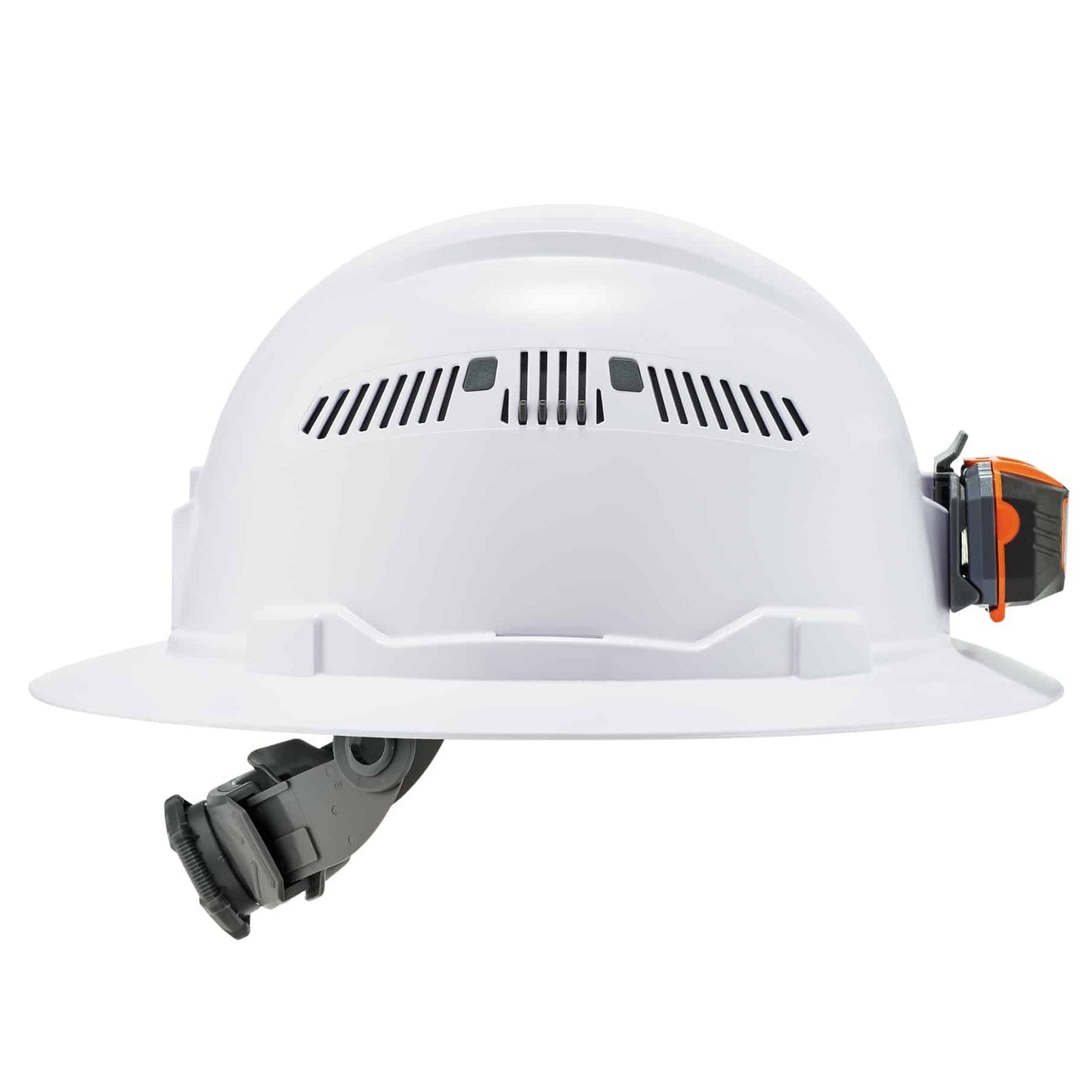 Ratchet Suspension Hard Hats - Ergodyne - Full Brim Vented