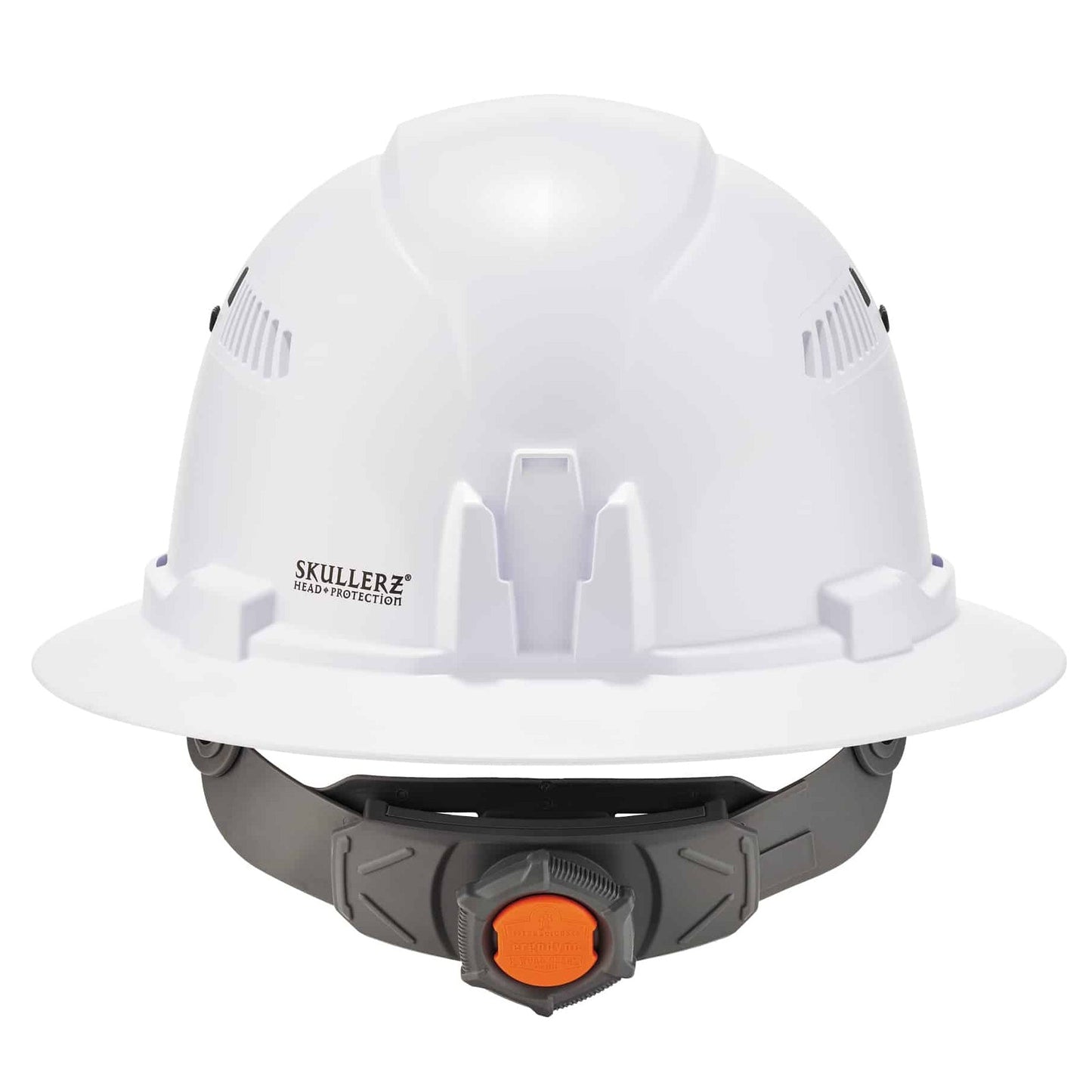 Ratchet Suspension Hard Hats - Ergodyne - Full Brim Vented