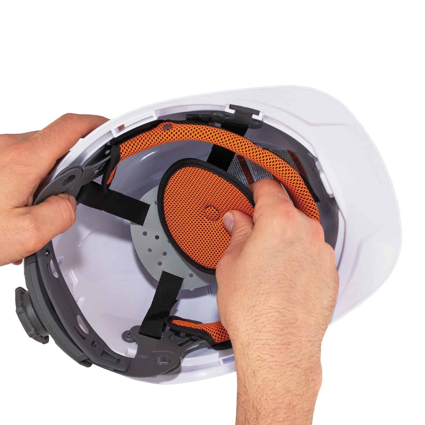Orange Hard Hat Pads - Ergodyne - Comfortable Design
