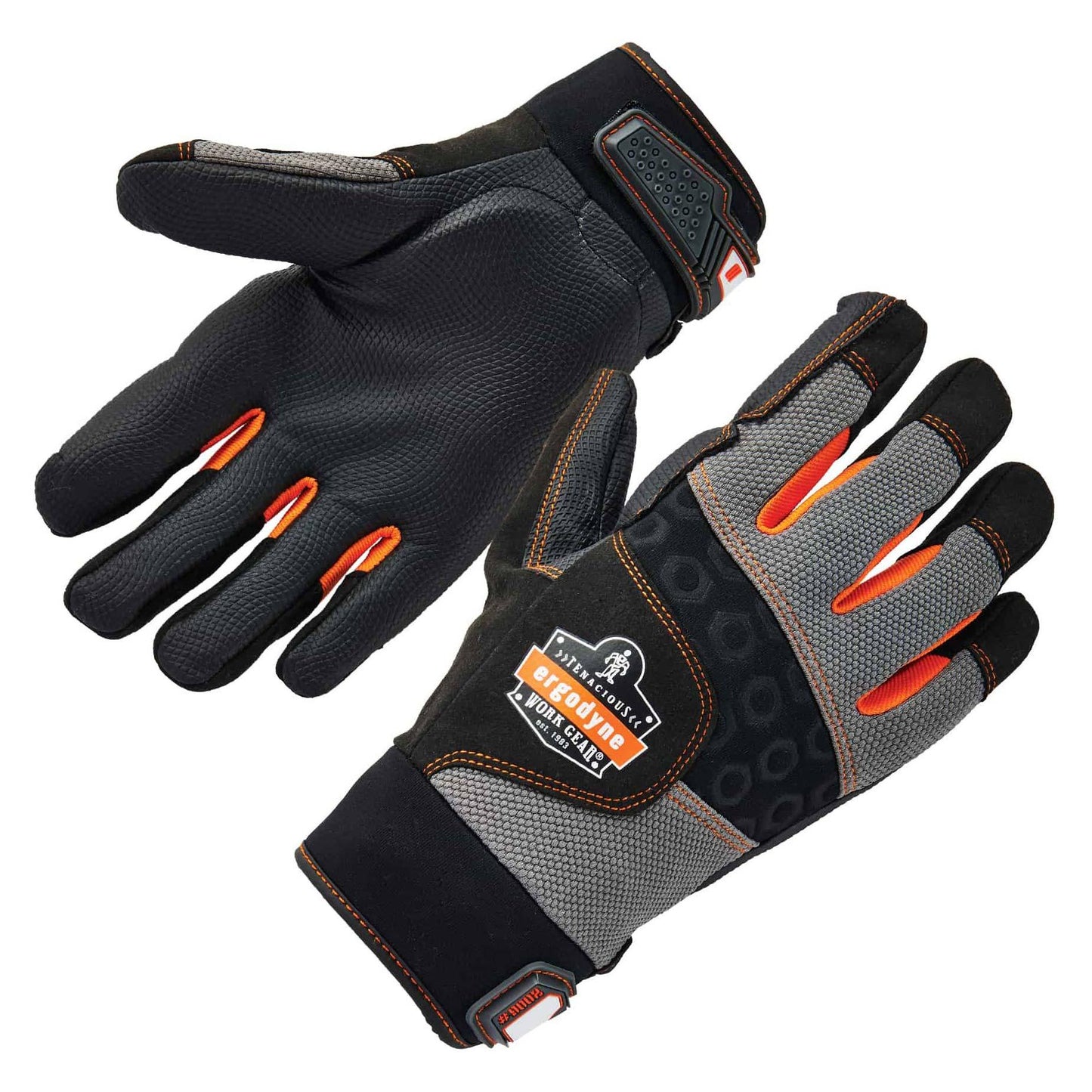 Black Performance Gloves - Ergodyne - Anti-Vibration