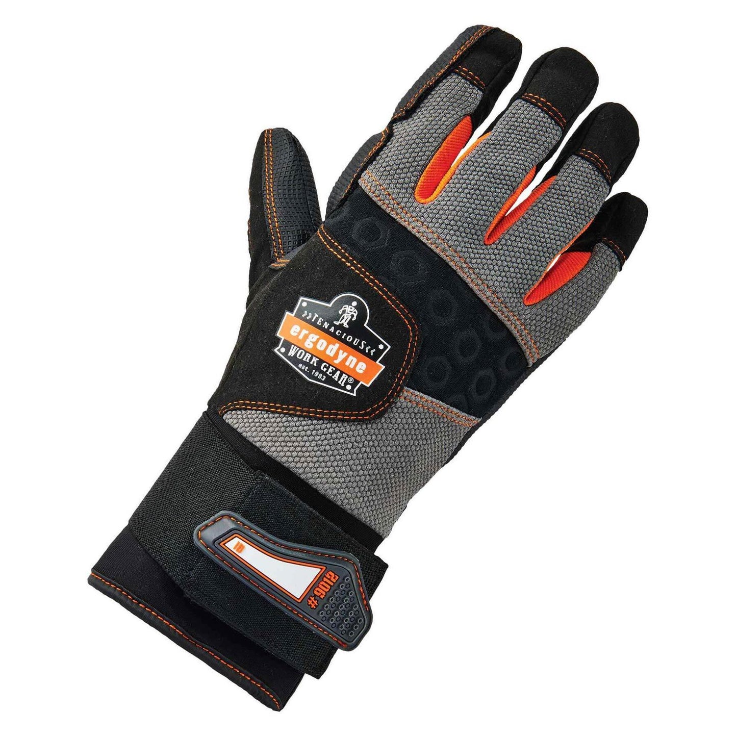 Black Performance Gloves - Ergodyne - Anti-Vibration Support