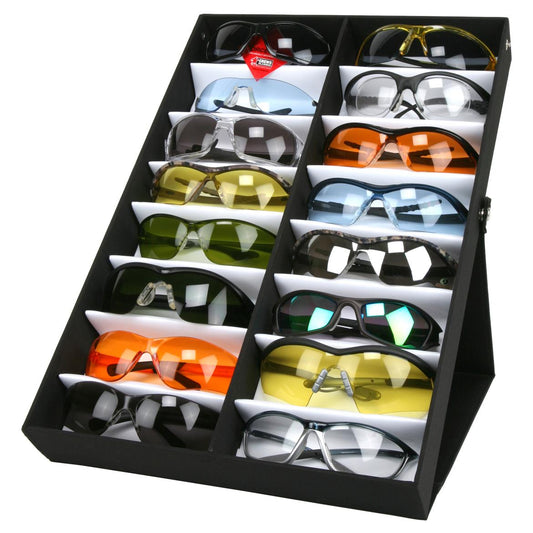 Displays | MCR Safety | Black Sample Case - MCR Safety - Travel Ready