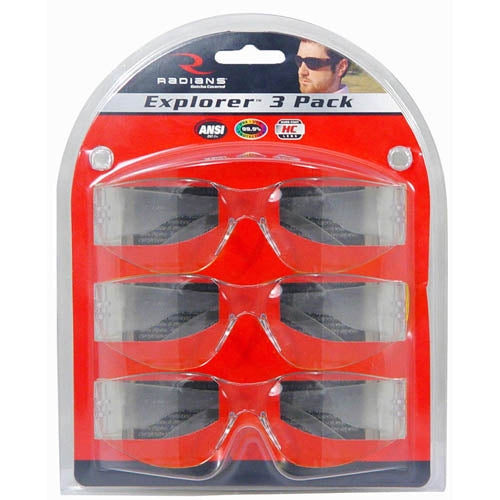 Clear Lens Personal Safety Glasses - Radians - Comfortable Fit