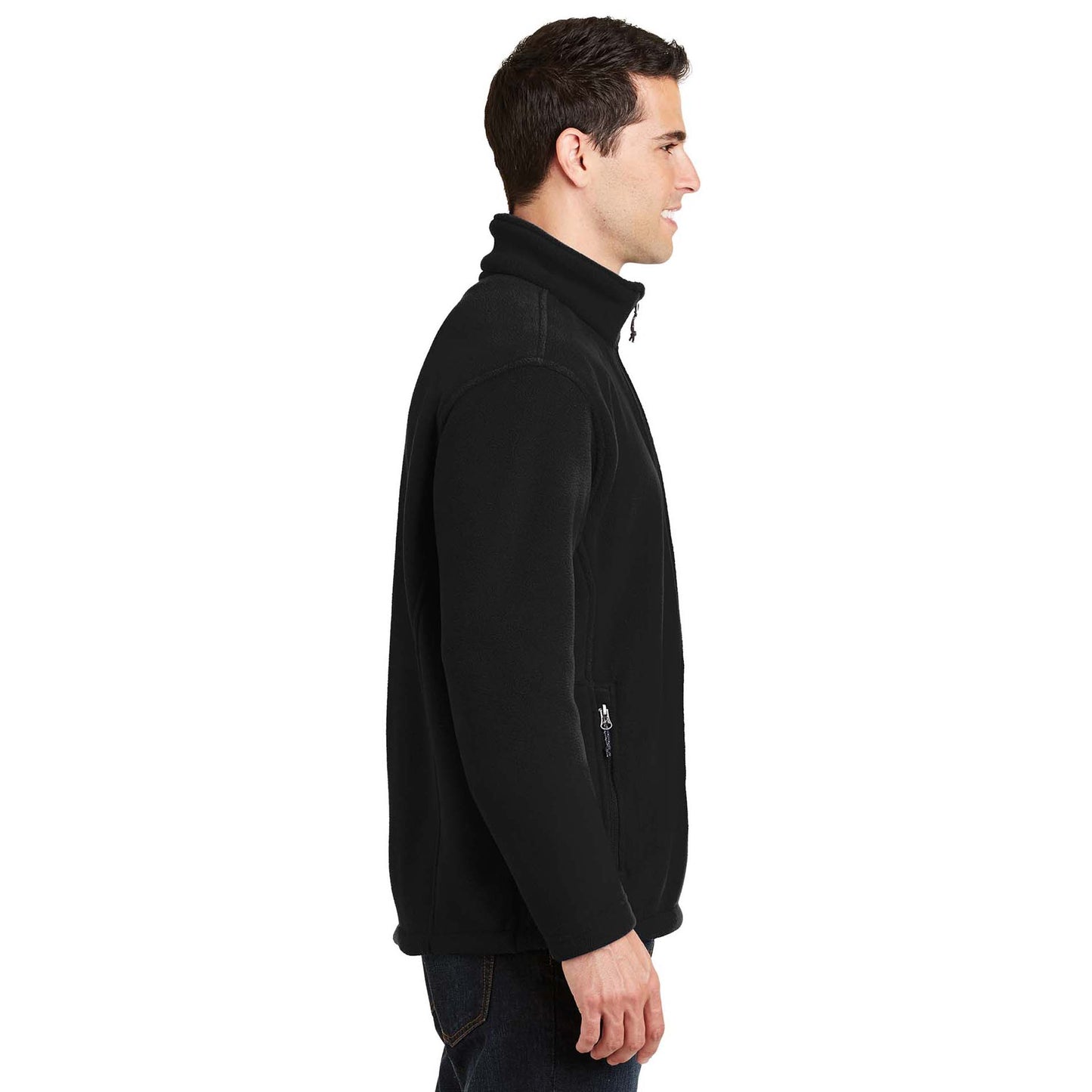 Deep Smoke Jacket - Port Authority - Fleece Material