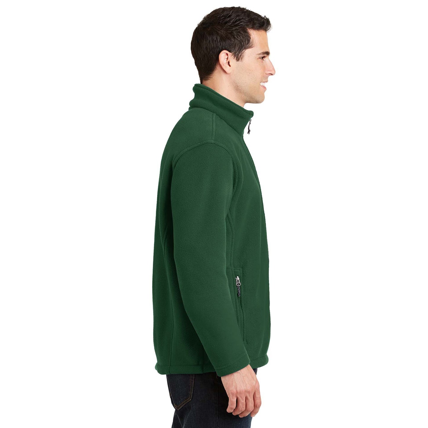 Deep Smoke Jacket - Port Authority - Fleece Material