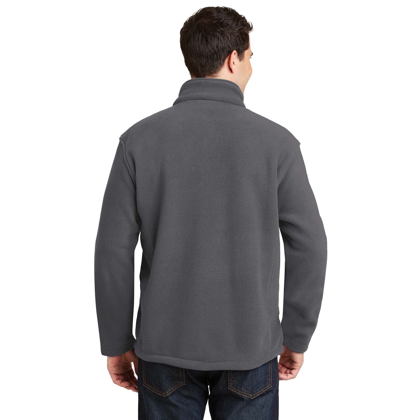 Deep Smoke Jacket - Port Authority - Fleece Material