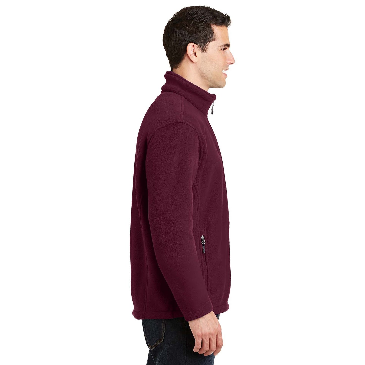 Deep Smoke Jacket - Port Authority - Fleece Material