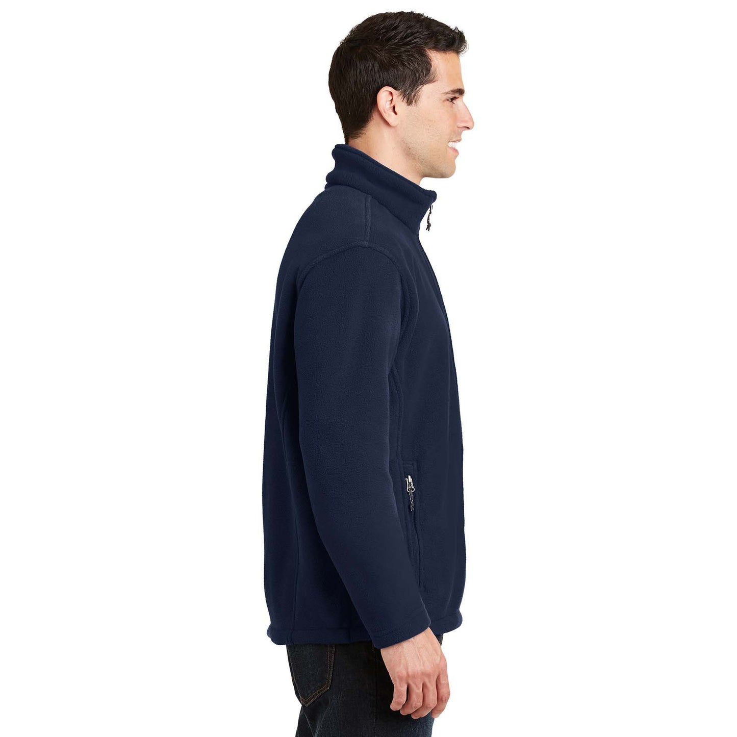 Deep Smoke Jacket - Port Authority - Fleece Material