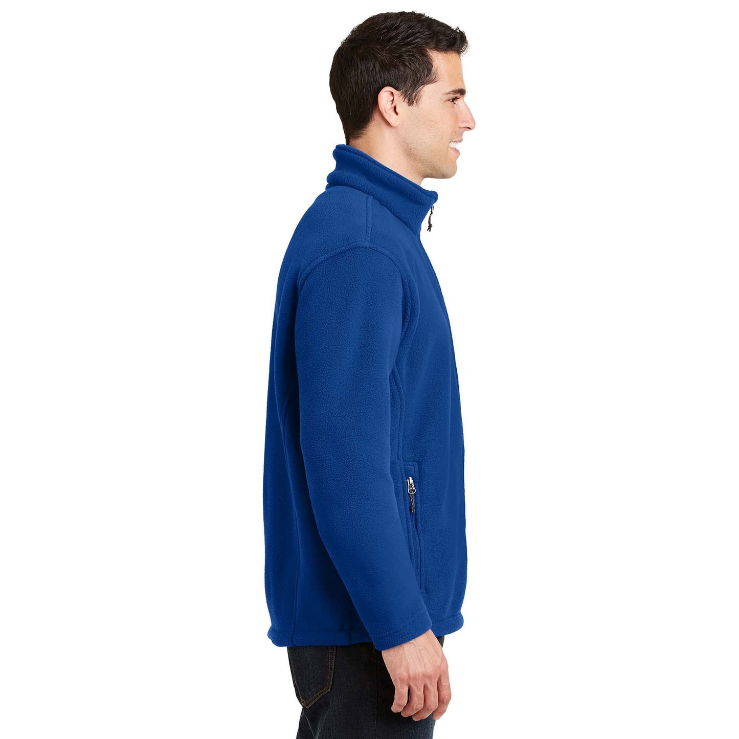 Deep Smoke Jacket - Port Authority - Fleece Material