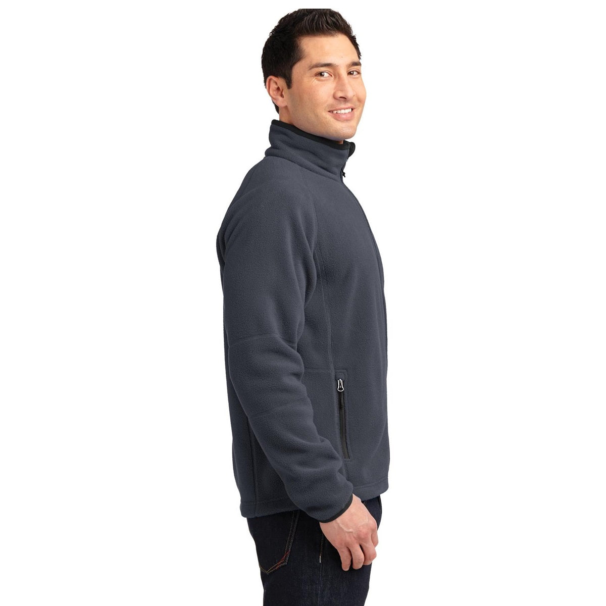 Battleship Grey Jacket - Port Authority - Stylish Fleece